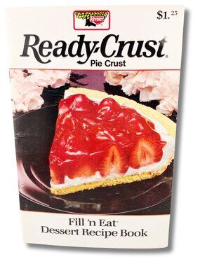 VINTAGE Ready Crust Fill n' East Dessert Recipe Book softcover booklet 90s book